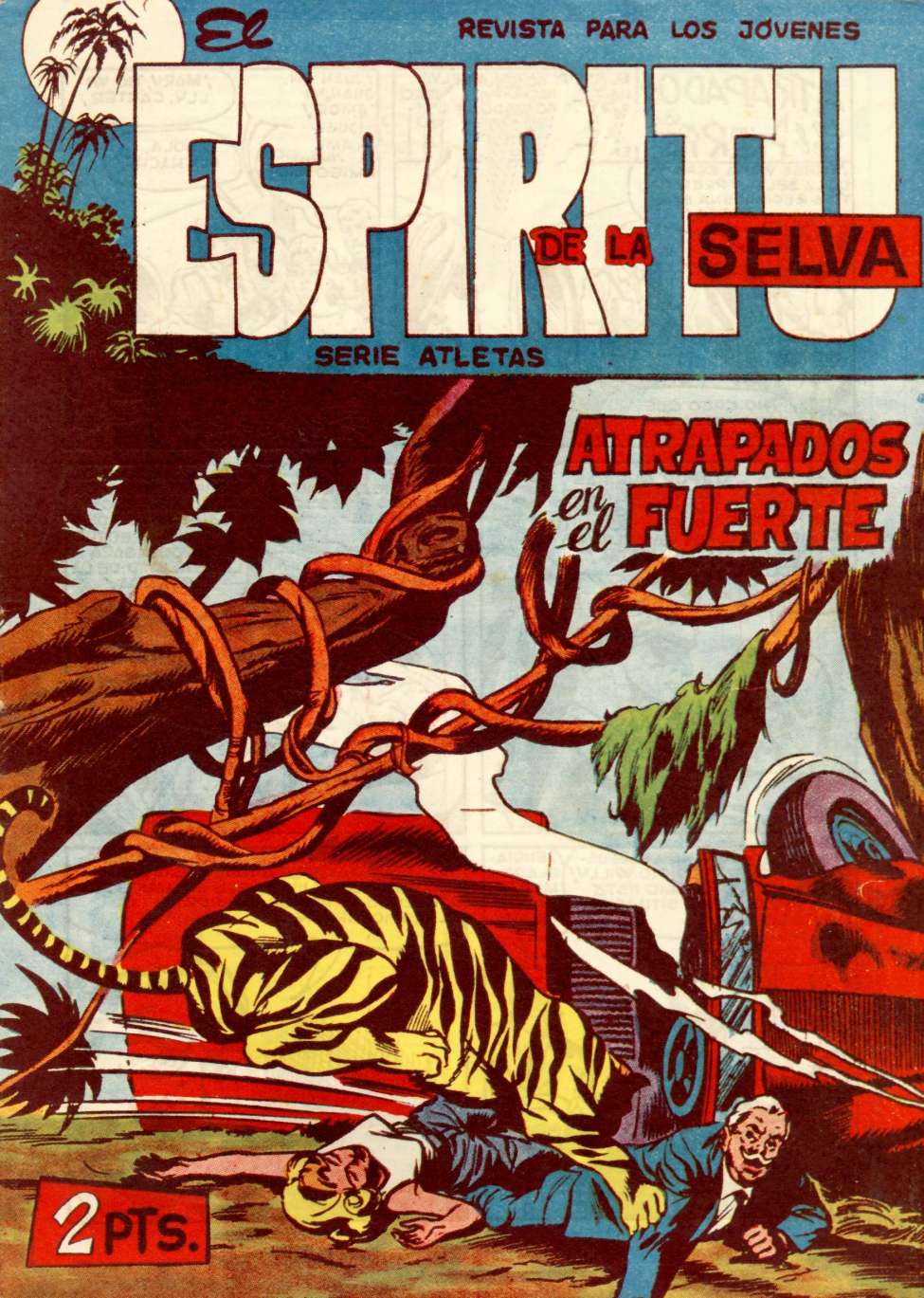 Comic Book Cover For El Espiritu De La Selva 61 - Atrapados en El Fuerte