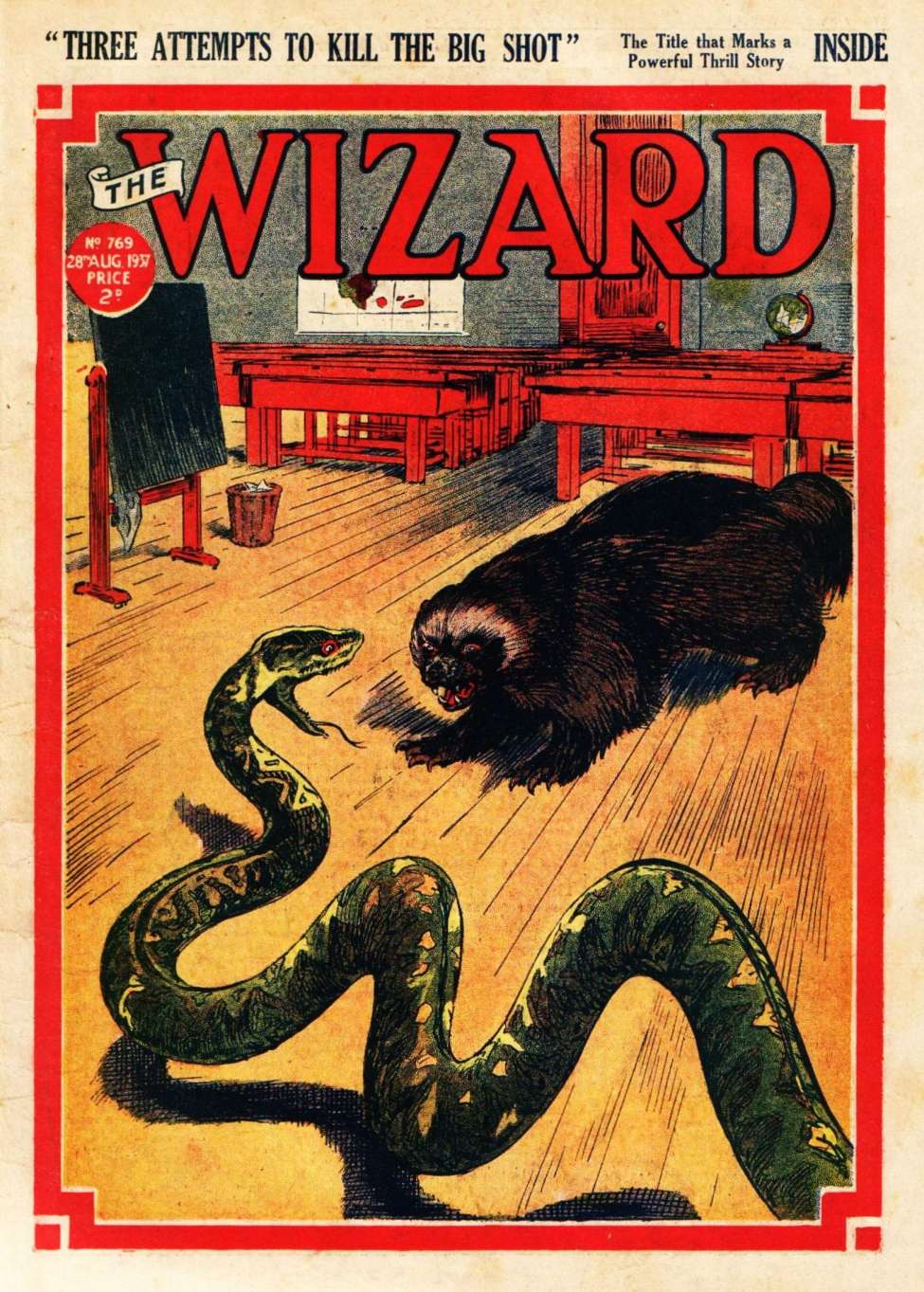 Book Cover For The Wizard 769