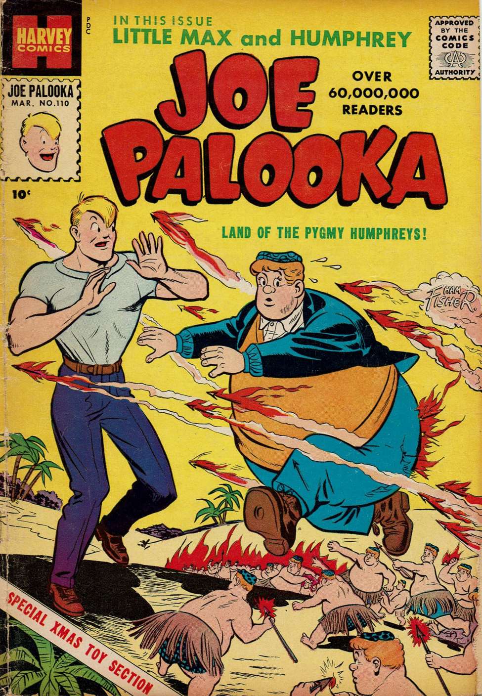 Book Cover For Joe Palooka Comics 110 - Version 2