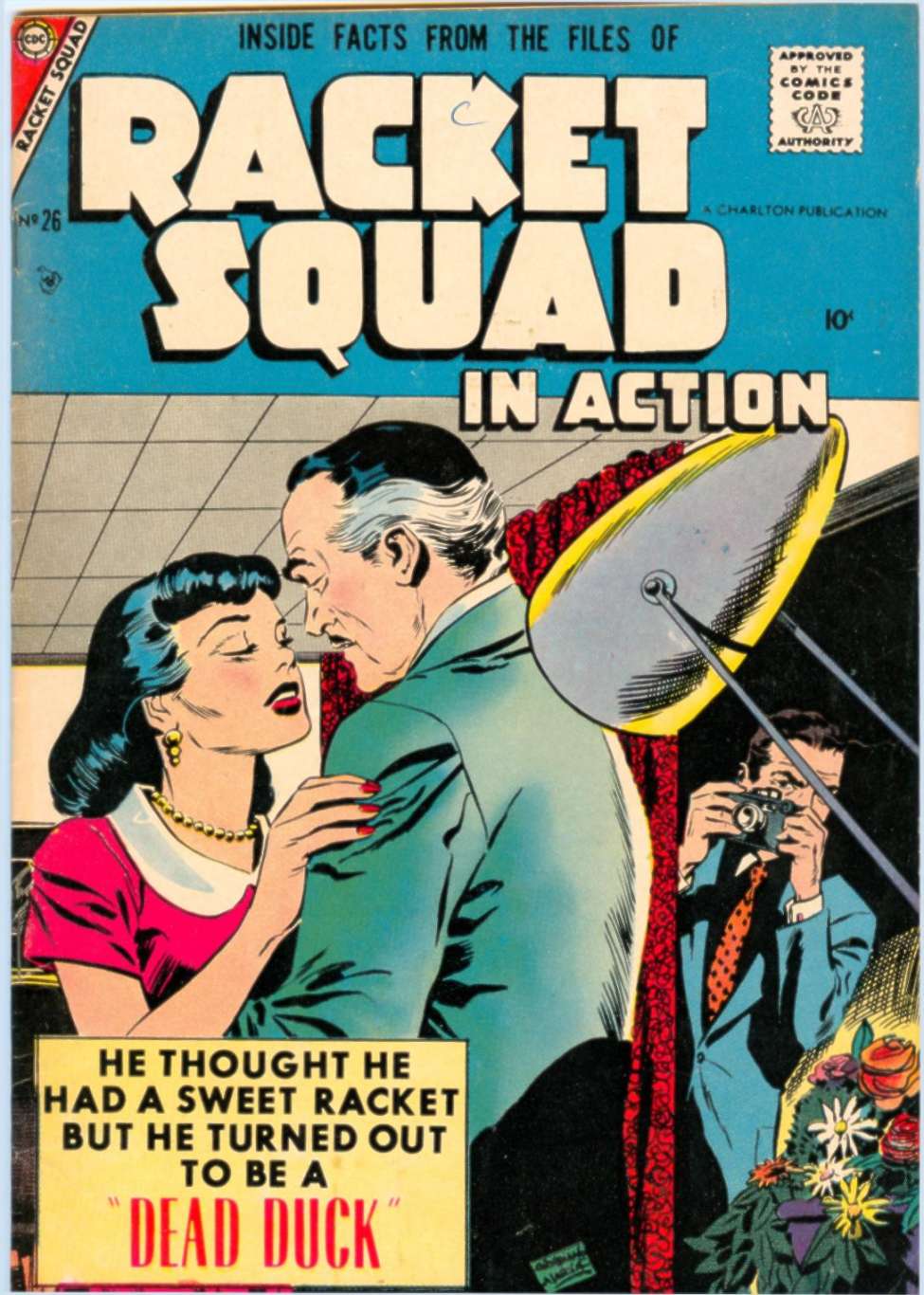 Comic Book Cover For Racket Squad in Action 26