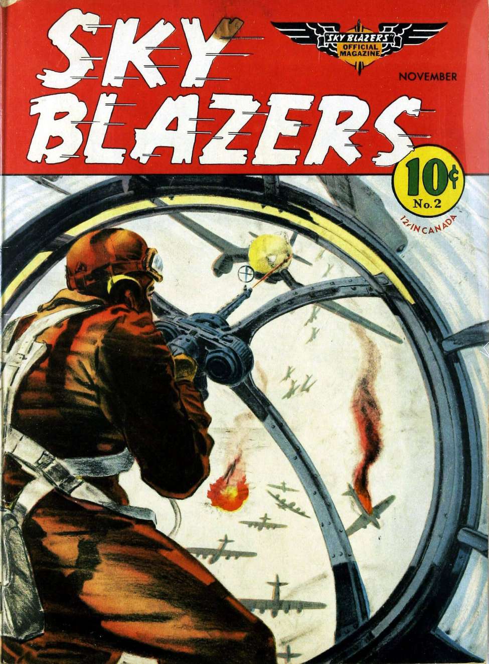 Comic Book Cover For Sky Blazers 2