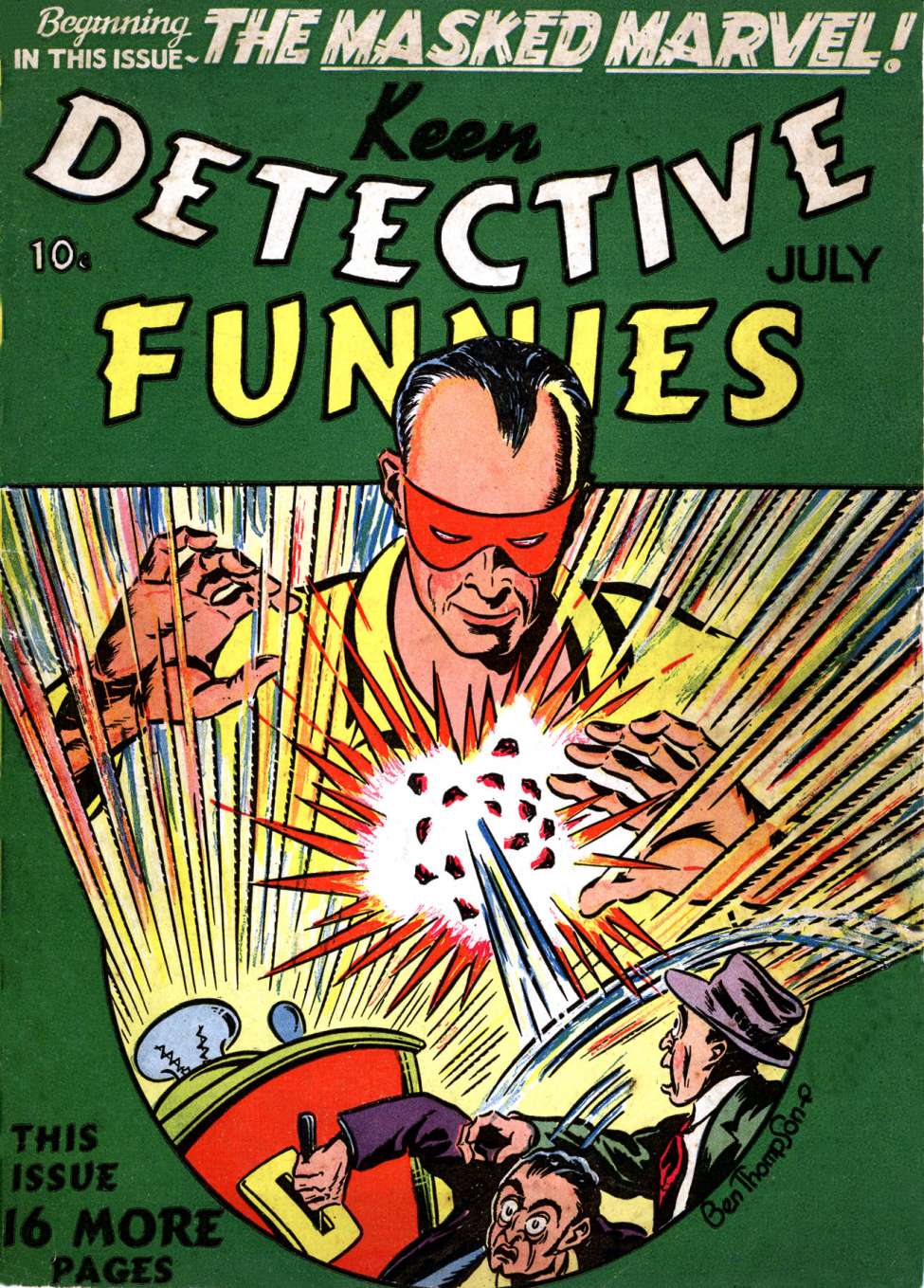 Book Cover For Keen Detective Funnies 11 v2 7