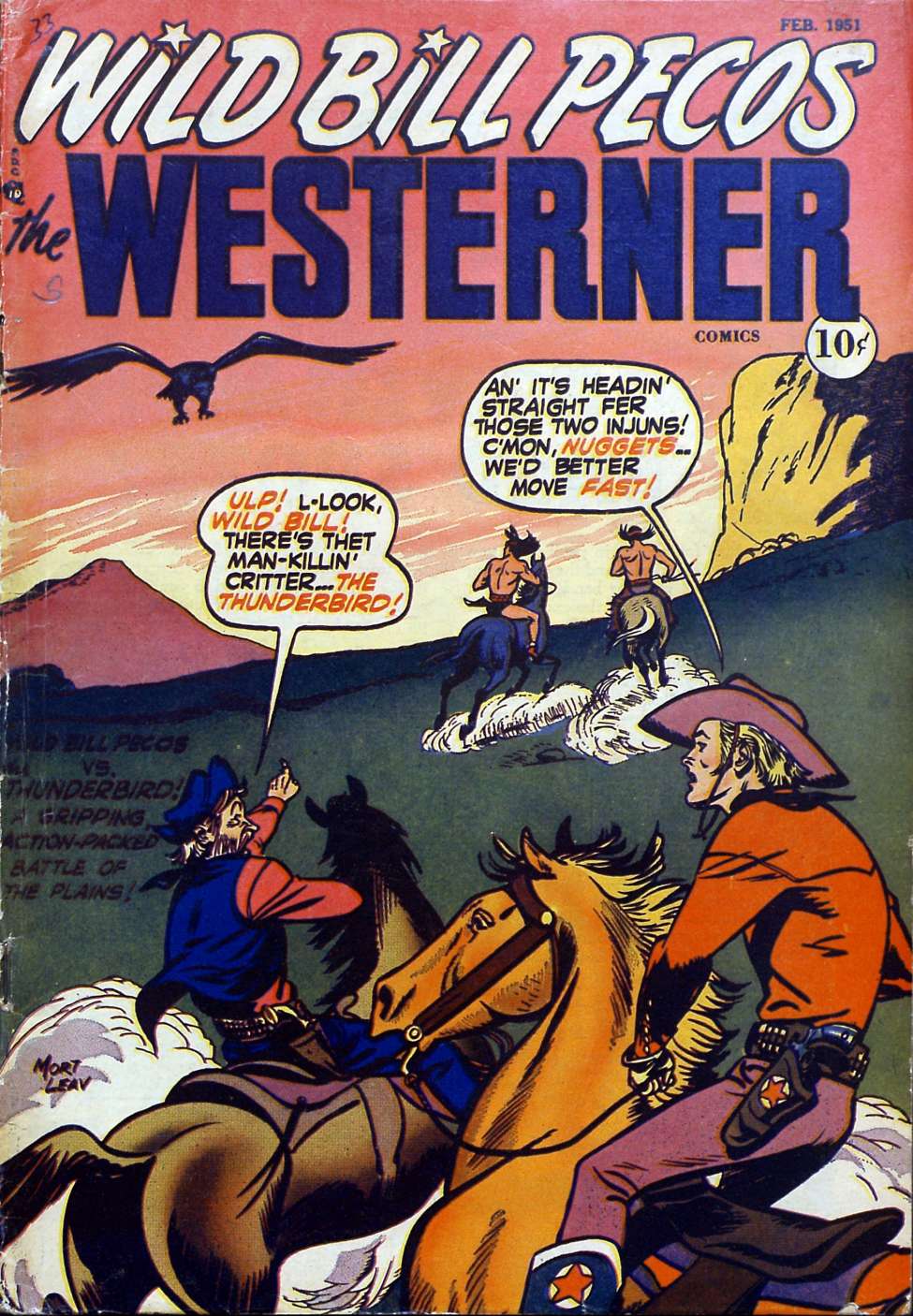 Comic Book Cover For The Westerner 33 (alt) - Version 2