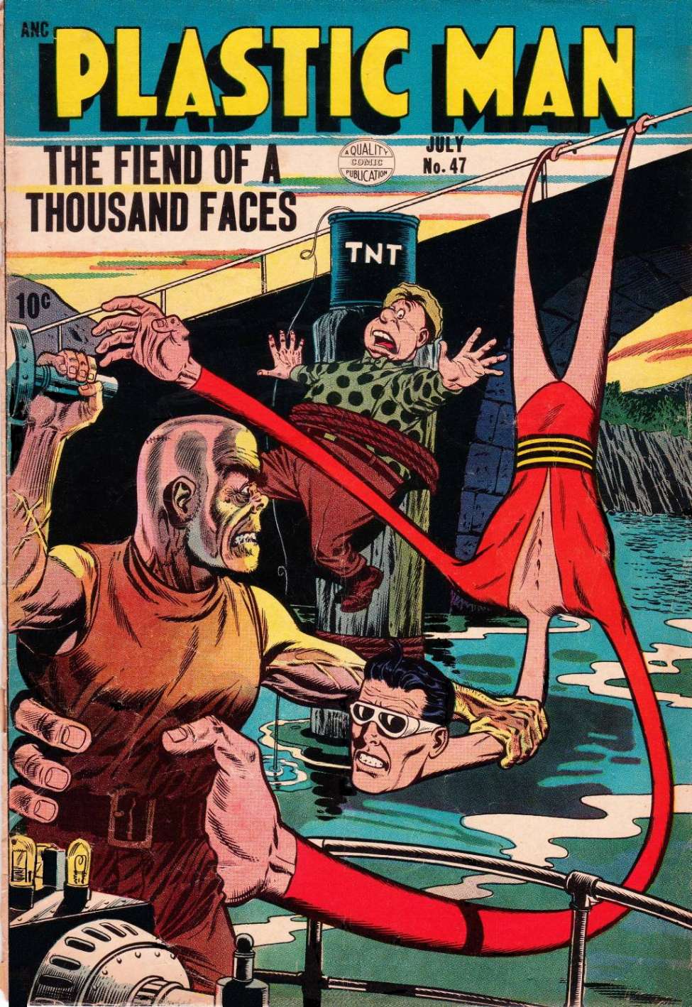 Comic Book Cover For Plastic Man 47