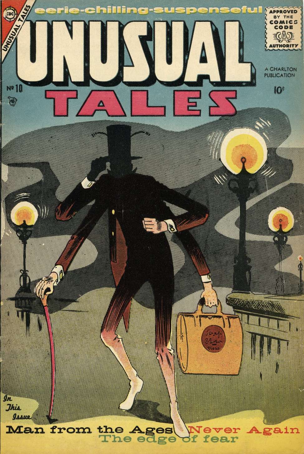 Book Cover For Unusual Tales 10