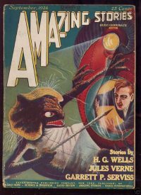 Large Thumbnail For Amazing Stories v1 6 - In the Abyss - H. G. Wells