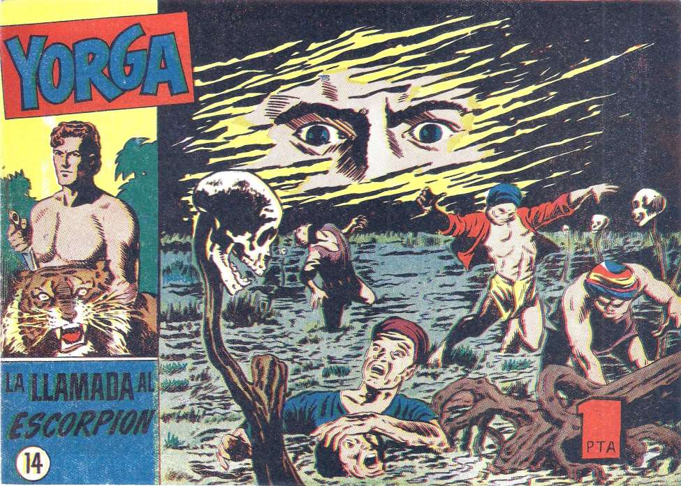 Comic Book Cover For Yorga 14 - La llamada al escorpion