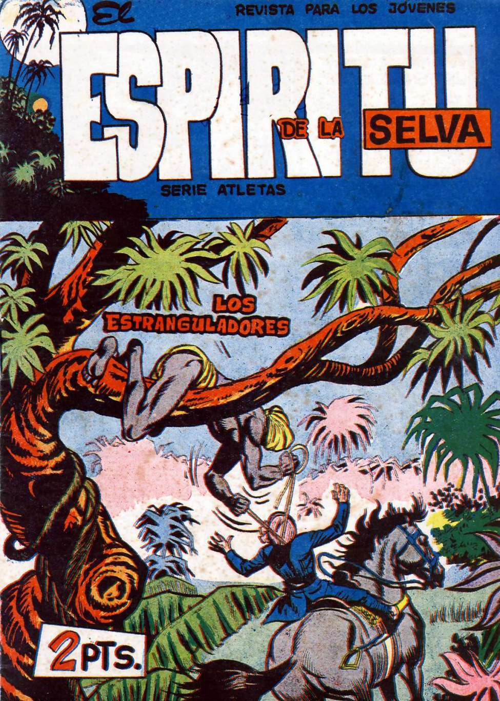 Book Cover For El Espiritu De La Selva 22 - Los Estranguladores
