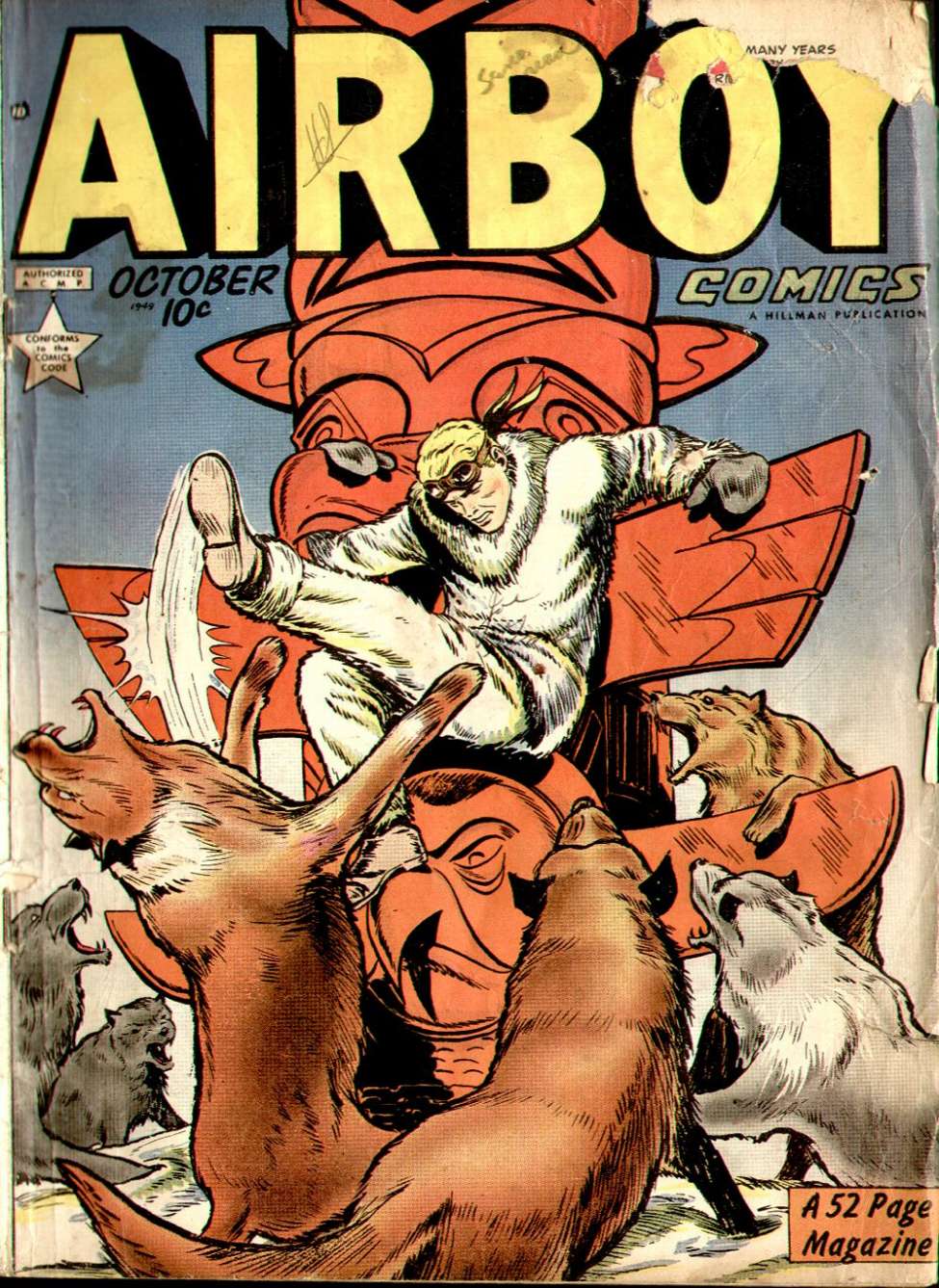 Comic Book Cover For Airboy Comics v6 9
