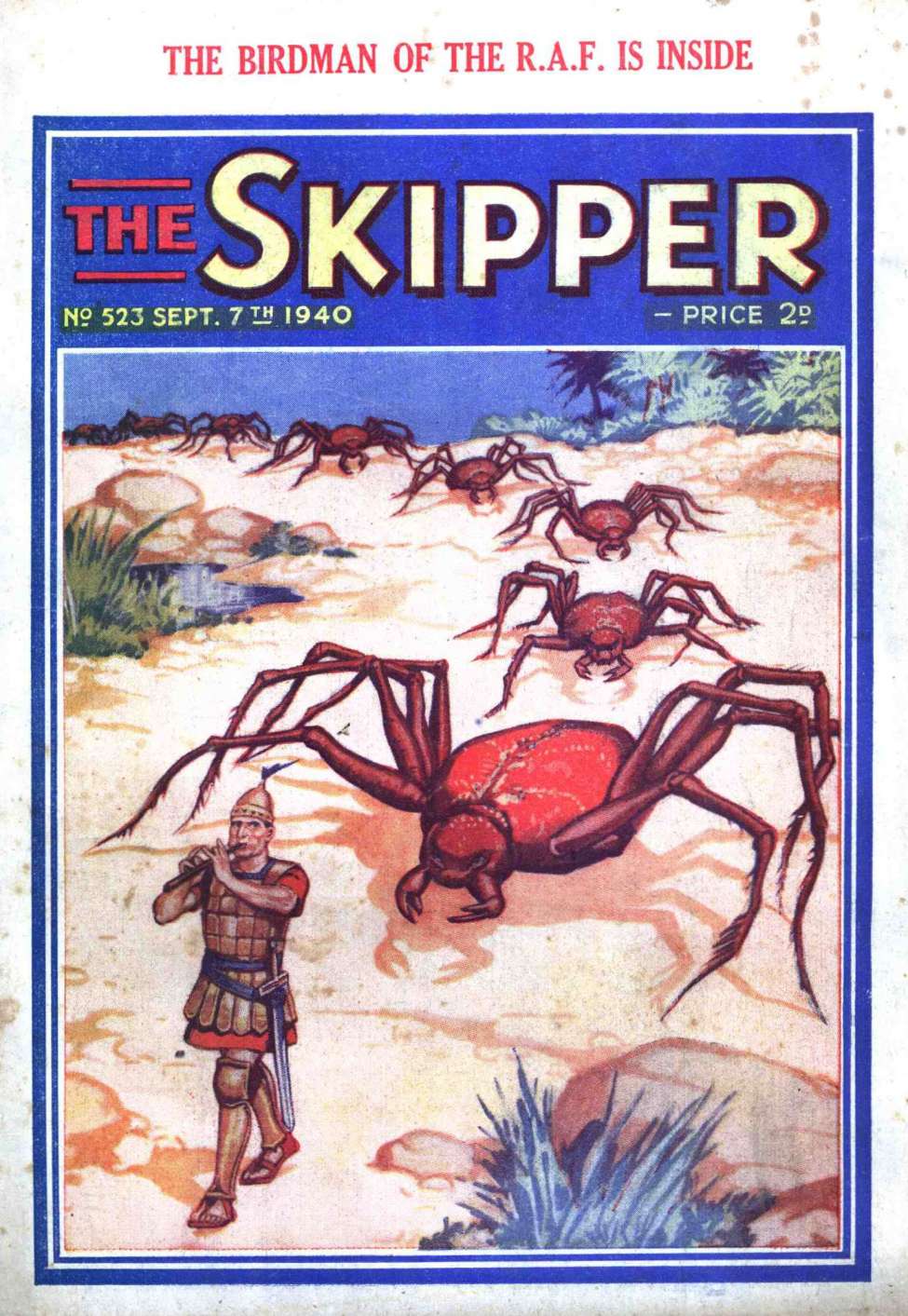 Comic Book Cover For The Skipper 523