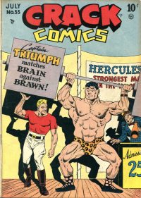 Large Thumbnail For Crack Comics 55