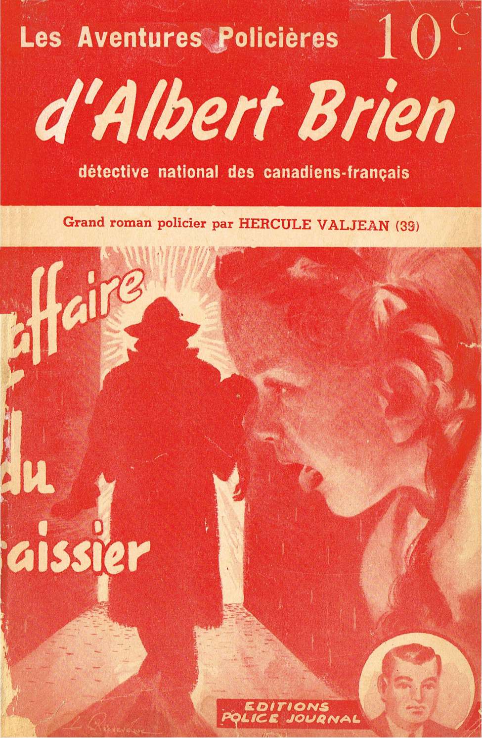 Book Cover For Albert Brien v2 39 - L'affaire du cassier
