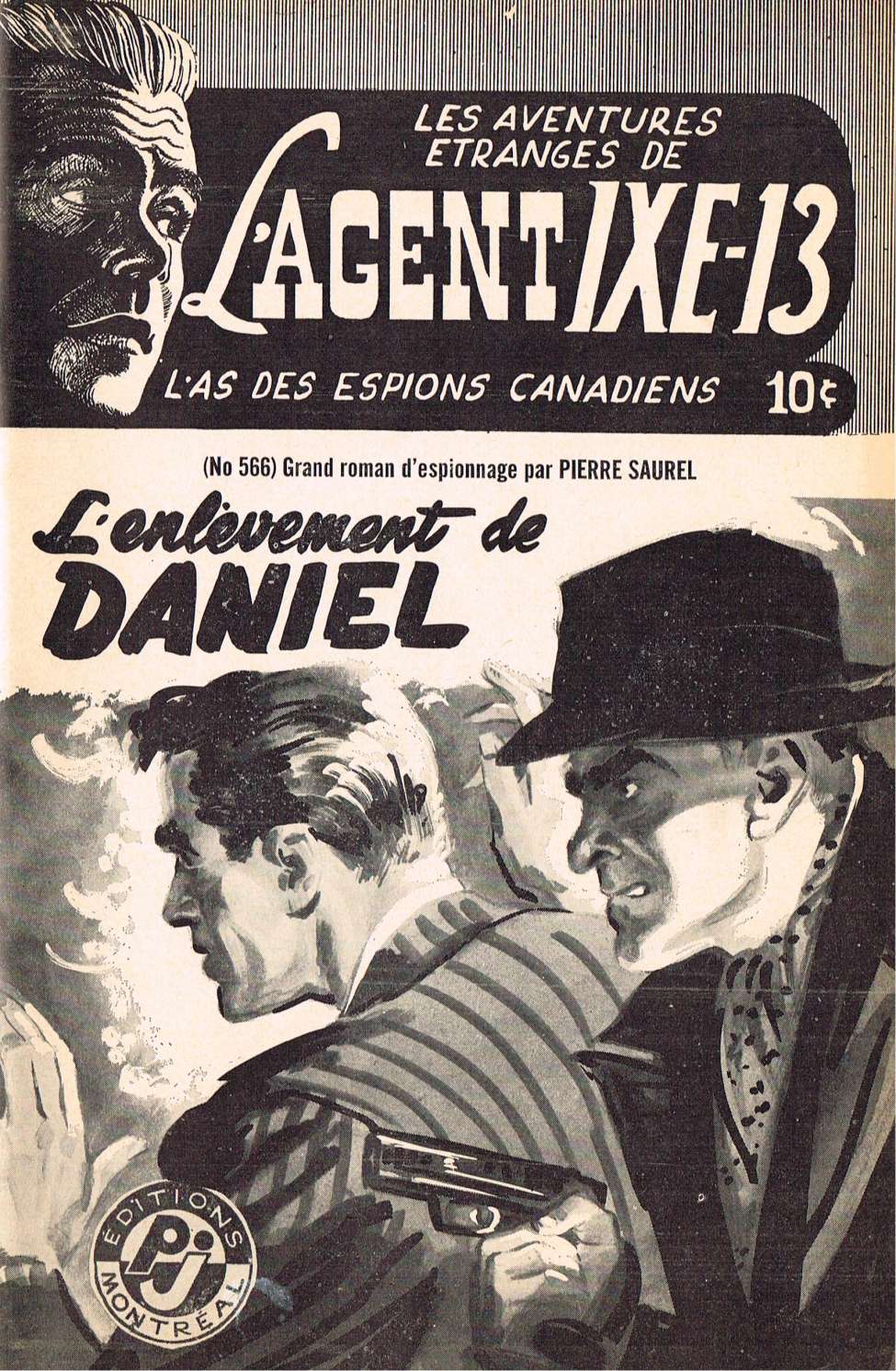 Book Cover For L'Agent IXE-13 v2 566 - L'enlèvement de Daniel