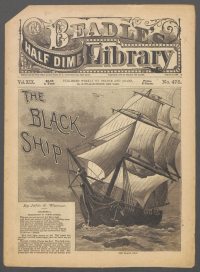 Large Thumbnail For Beadle's Half Dime Library 475 - The Black Ship