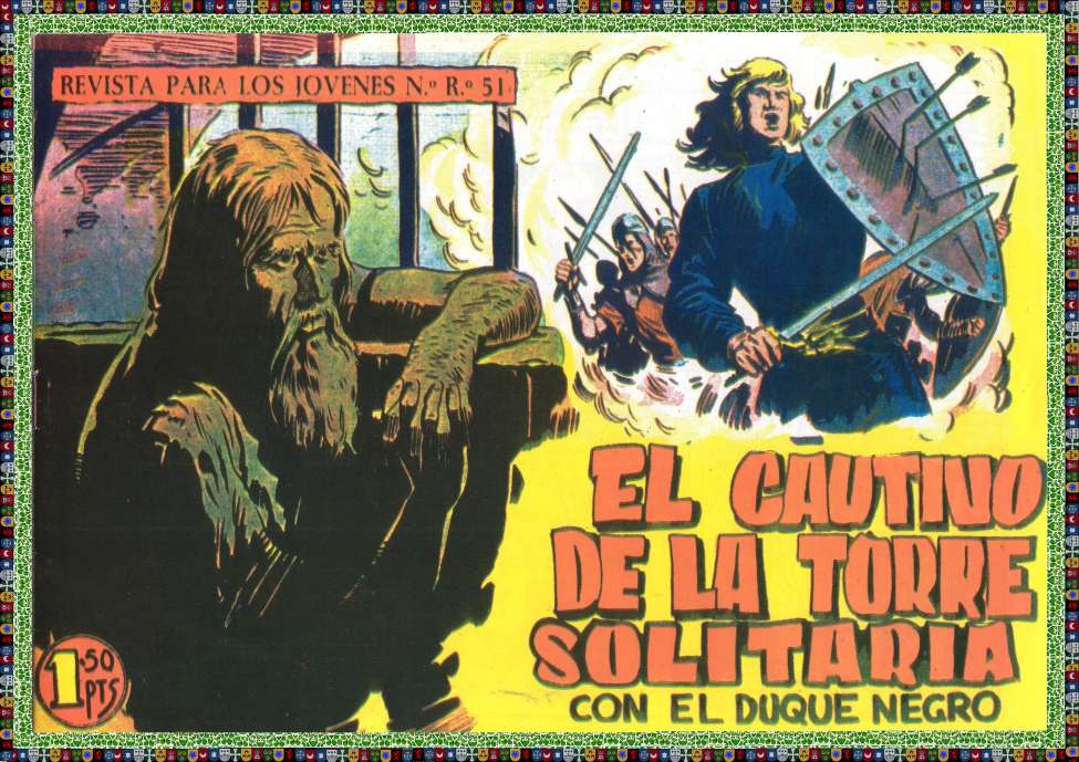 Comic Book Cover For El Duque Negro 2 - El Cautivo De La Torre Solitaria