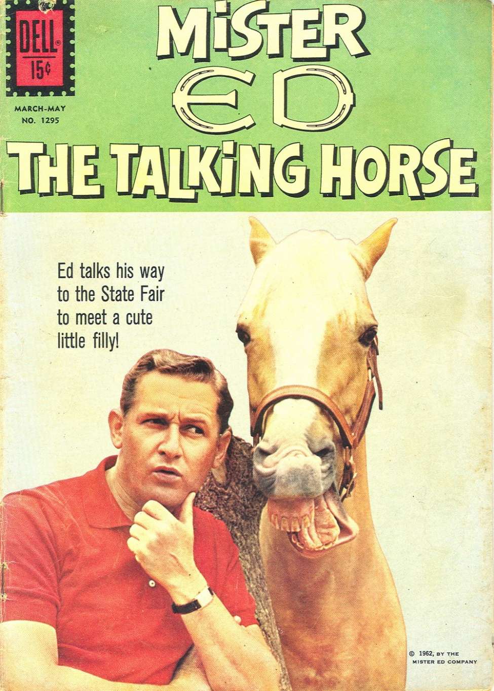 Comic Book Cover For 1295 - Mister Ed, The Talking Horse