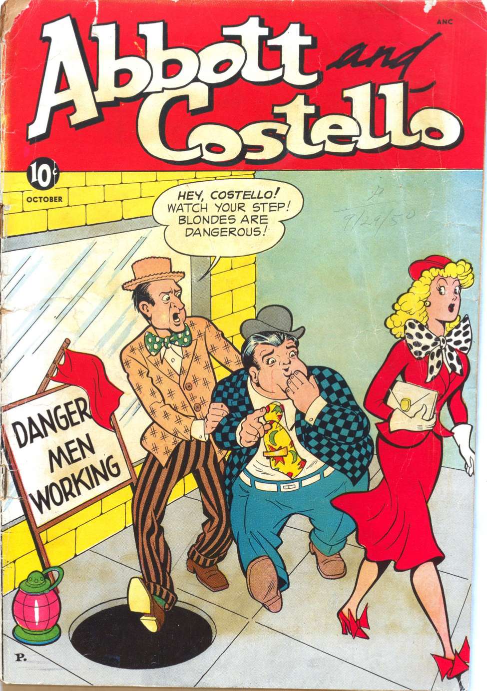 Comic Book Cover For Abbott and Costello Comics 11