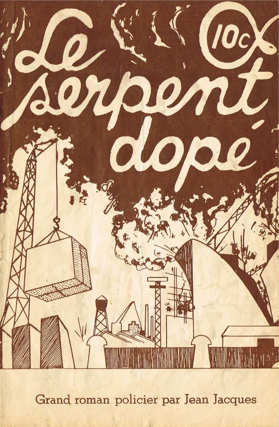 Comic Book Cover For Inspecteur Durand 7 - Le Serpent Dopé