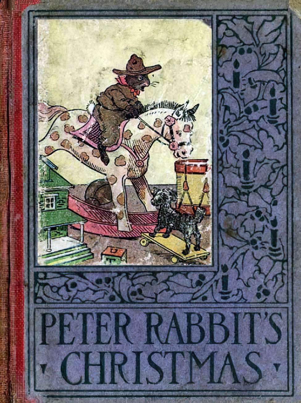 Book Cover For Peter Rabbit's Christmas