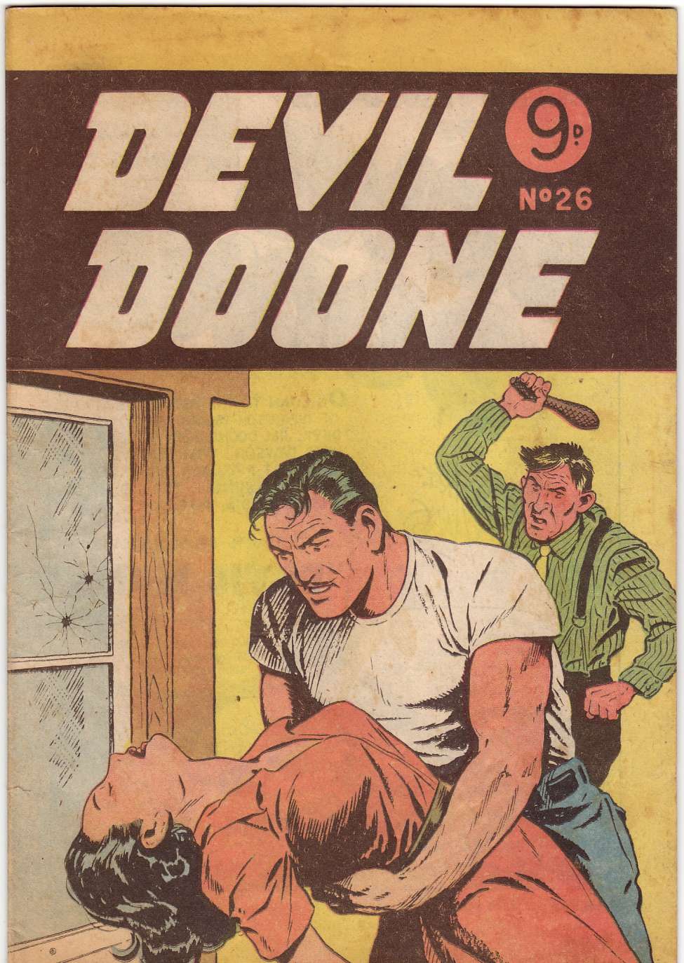 Comic Book Cover For Devil Doone 26