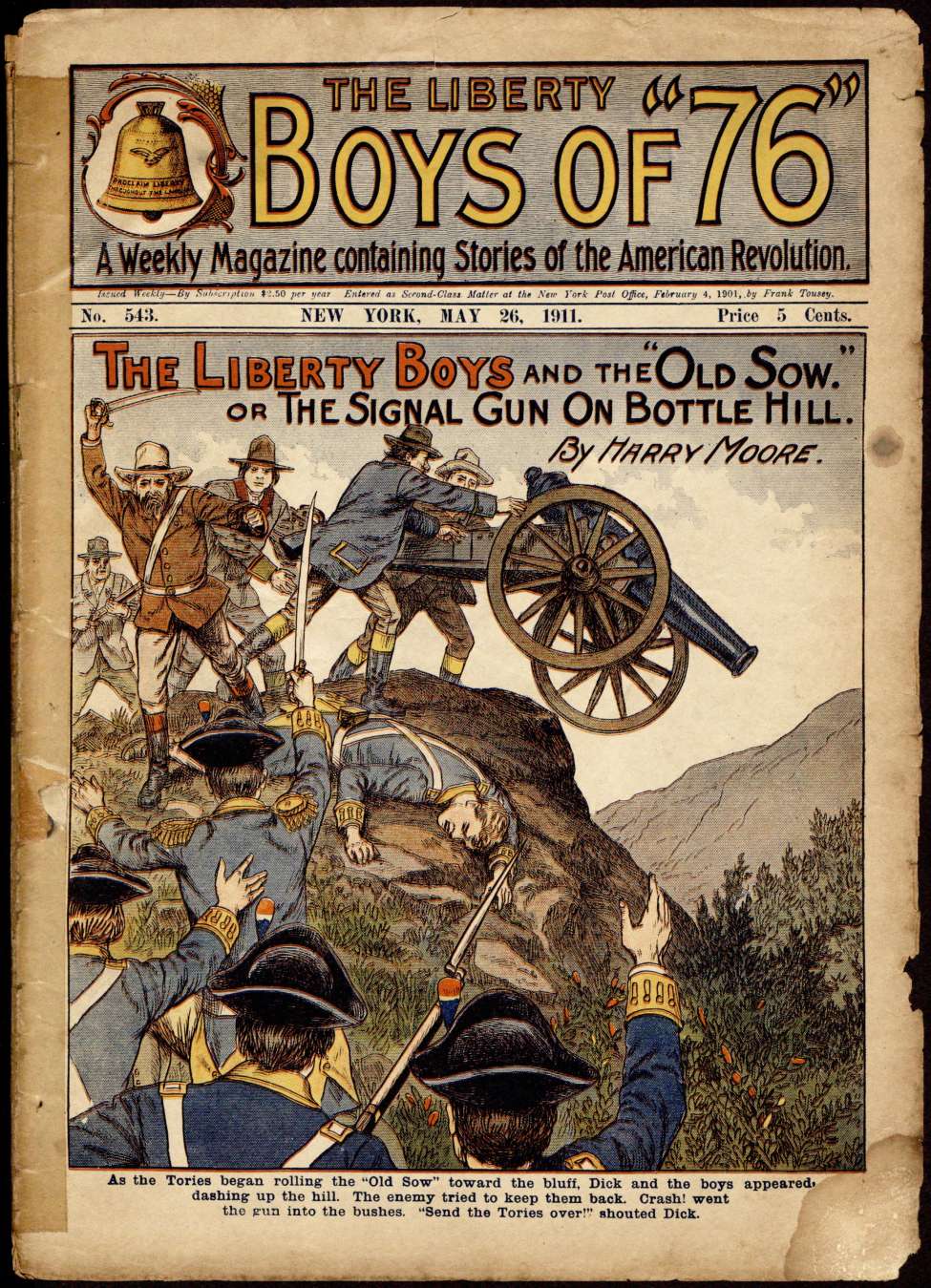 Book Cover For The Liberty Boys of 76 543 - The Liberty Boys and the Old Sow