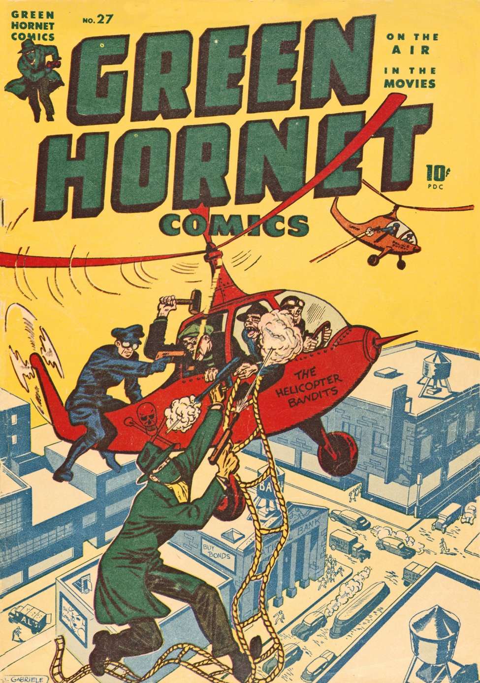 Book Cover For Green Hornet Comics 27 - Version 2