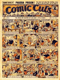 Large Thumbnail For Comic Cuts 2689 - The Crusoe Kids Blossom Out And Make A Pot Of Money