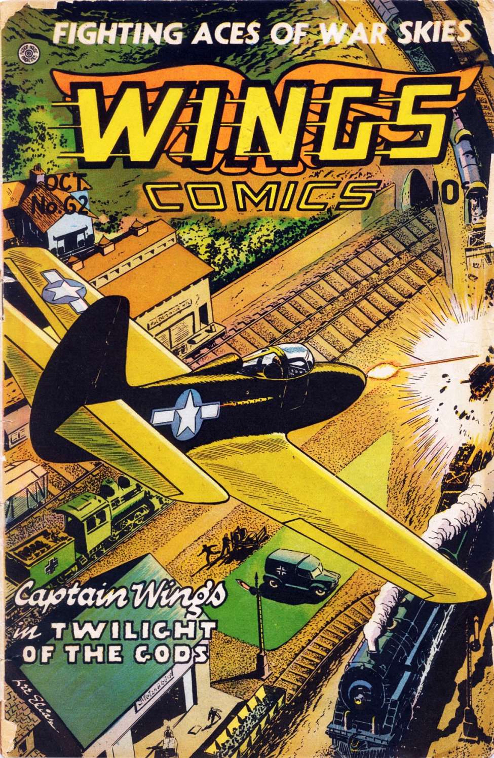 Comic Book Cover For Wings Comics 62