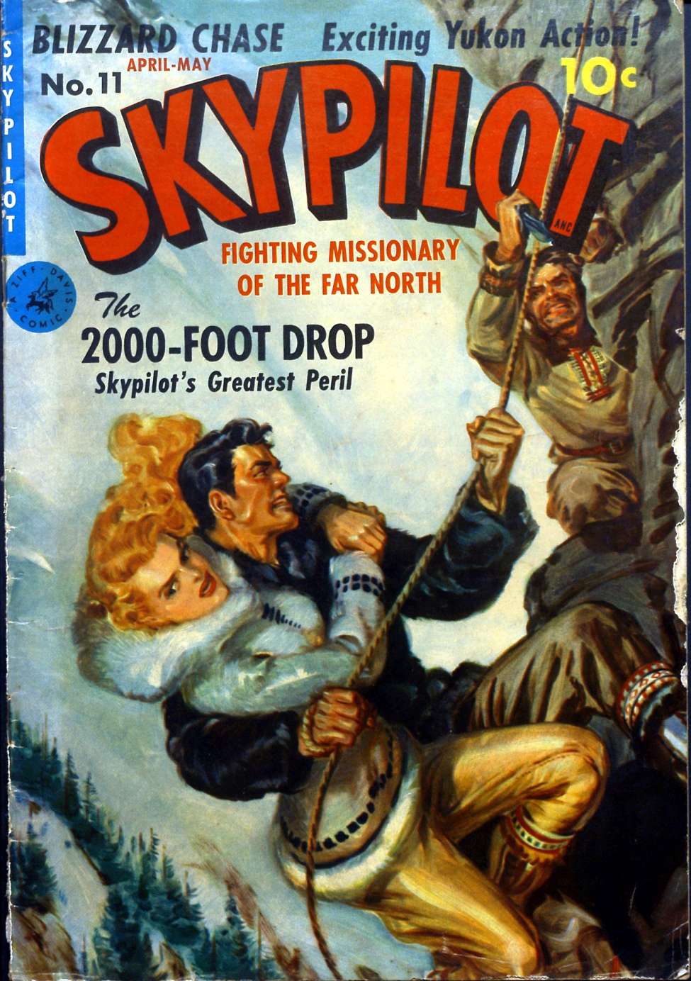 Comic Book Cover For Skypilot 11 (alt) - Version 2