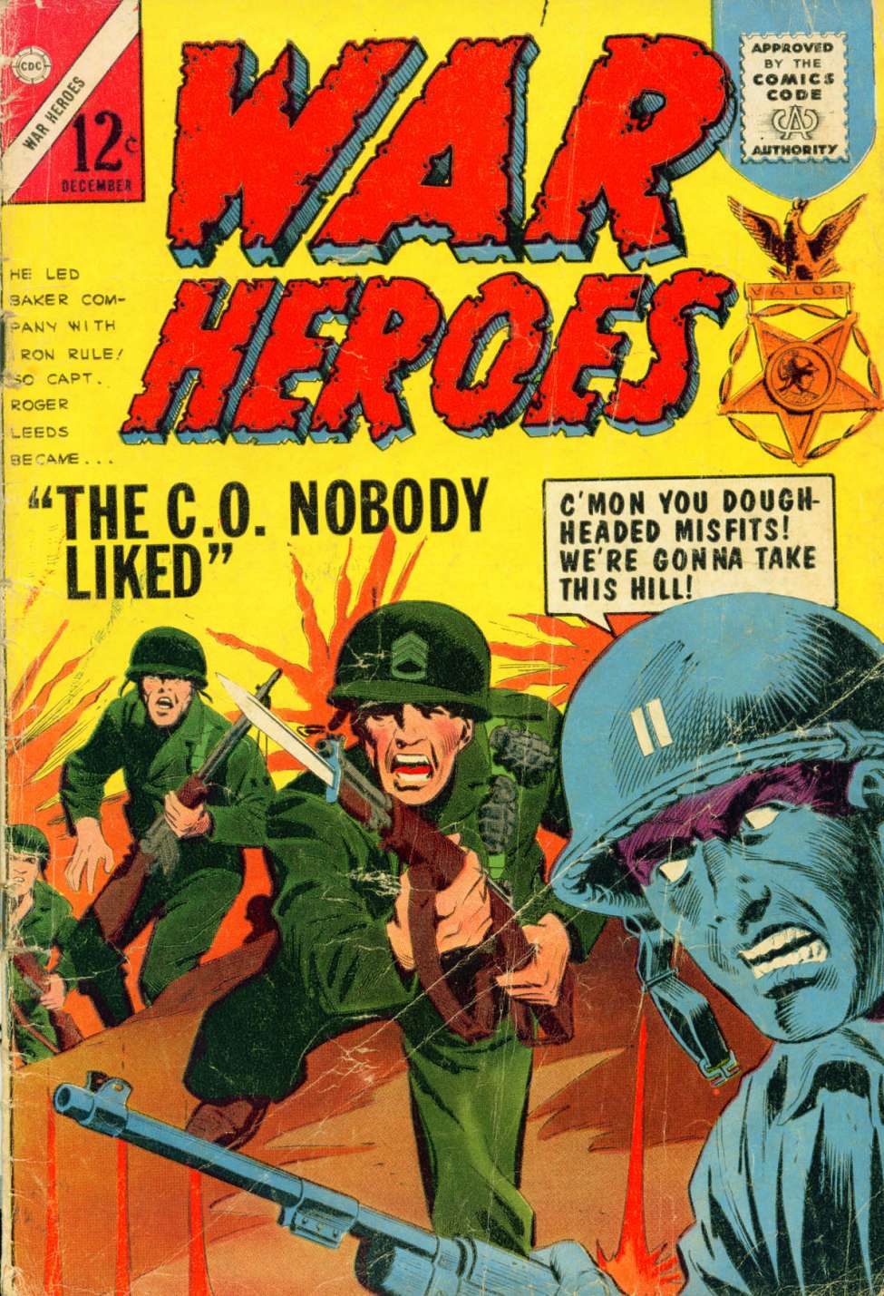 Comic Book Cover For War Heroes 11