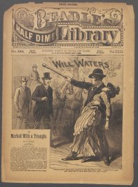 Large Thumbnail For Beadle's Half Dime Library 585 - Will Waters, the Boy Ferret