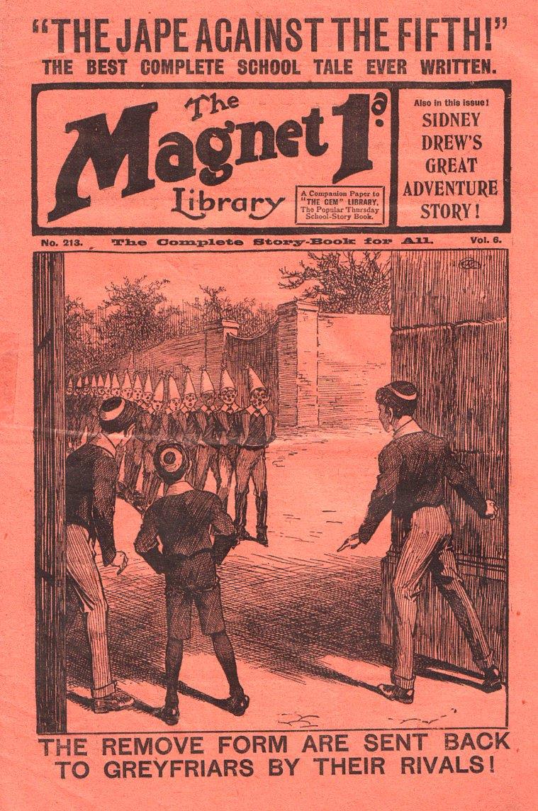 Book Cover For The Magnet 213 - The Jape Against the Fifth