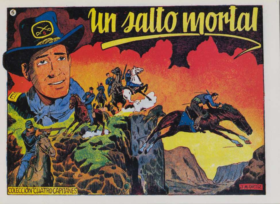 Comic Book Cover For Cuatro Capitanes 5 - Un Salto Mortal