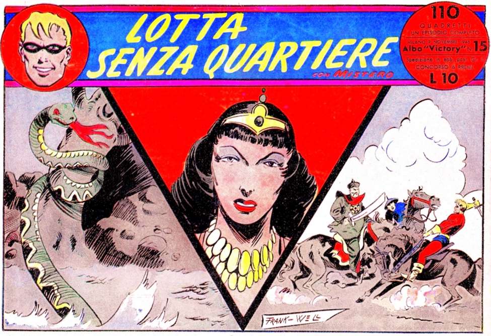 Comic Book Cover For Mistero 15 - Lotta Senza Quartierre