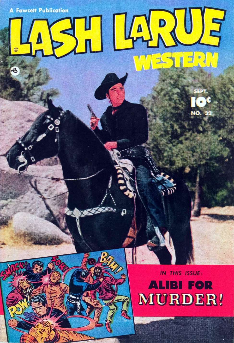 Book Cover For Lash LaRue Western 32