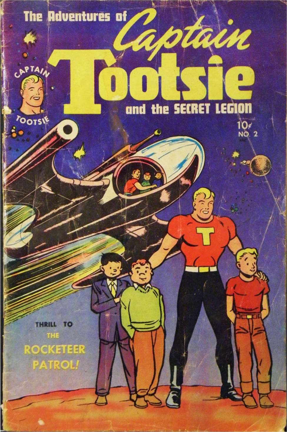 Comic Book Cover For Captain Tootsie 2 - Version 2