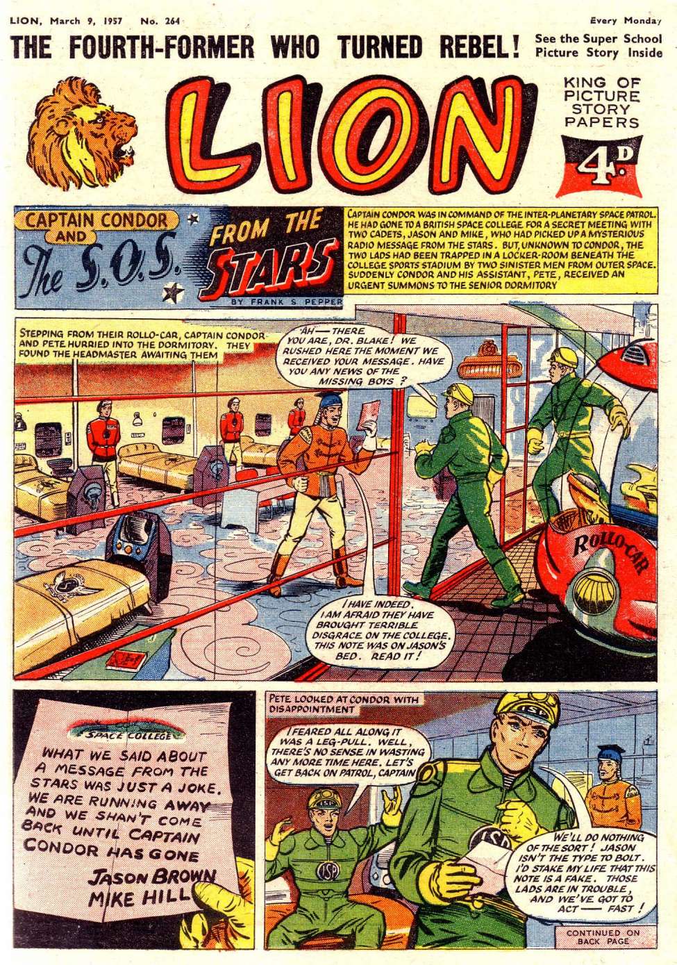 Comic Book Cover For Lion 264