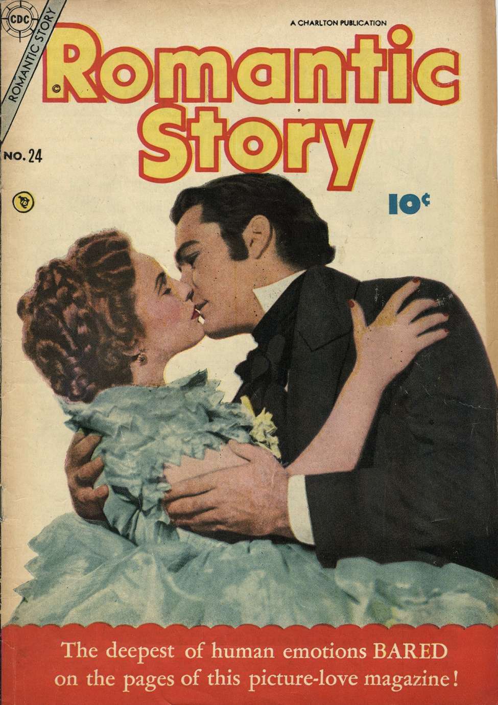 Comic Book Cover For Romantic Story 24
