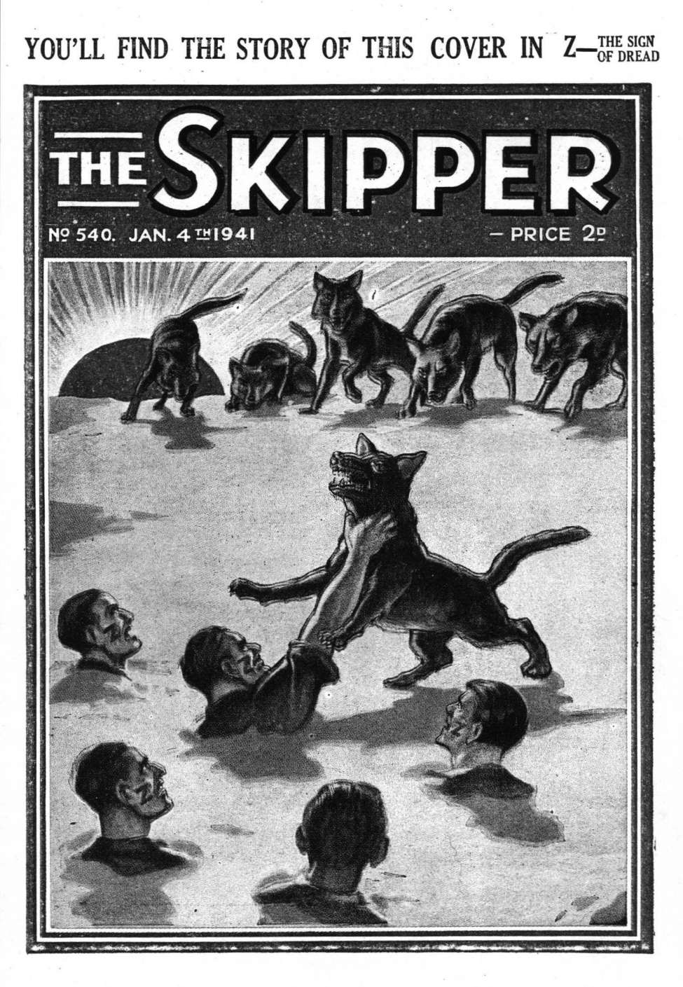 Comic Book Cover For The Skipper 540