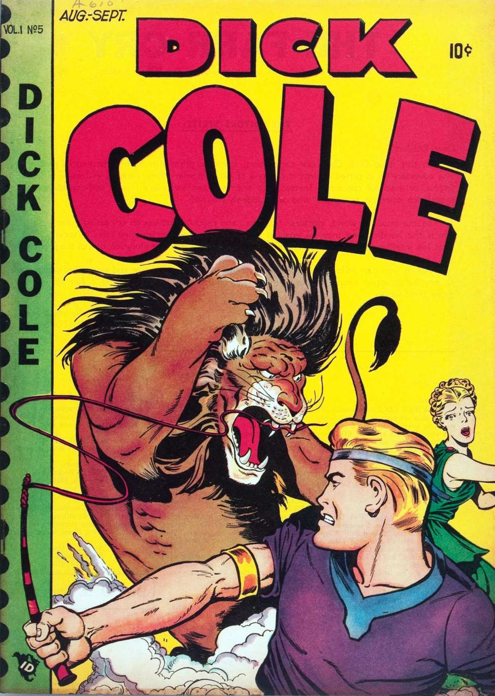 Comic Book Cover For Dick Cole 5 - Version 1