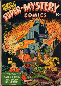 Large Thumbnail For Super-Mystery Comics v3 3 (alt) - Version 2