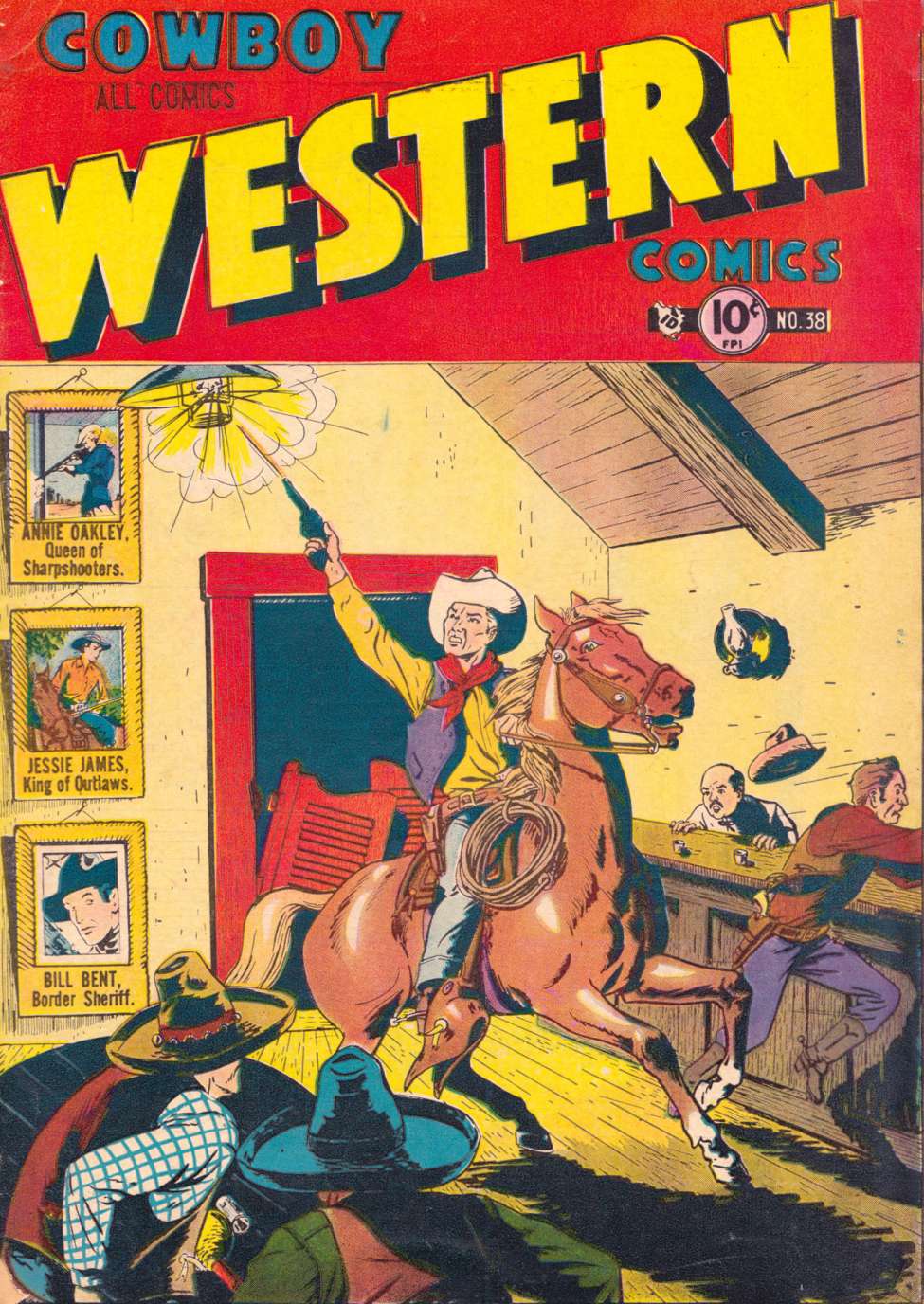 Book Cover For Cowboy Western 38