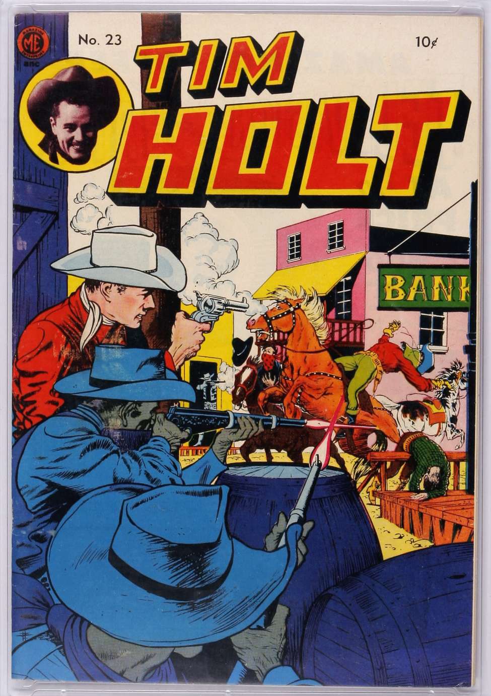 Comic Book Cover For Tim Holt 23