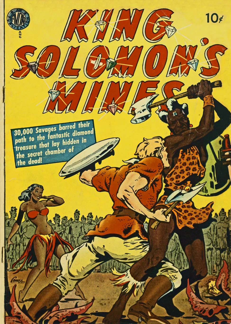 Comic Book Cover For King Solomon's Mines 1 - Version 2