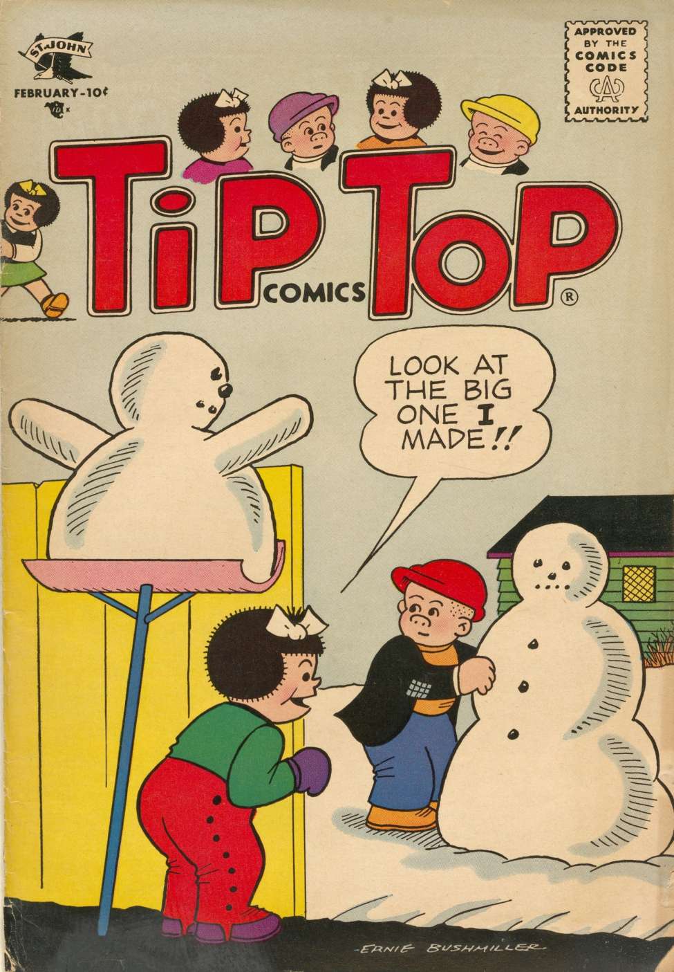Book Cover For Tip Top Comics 195