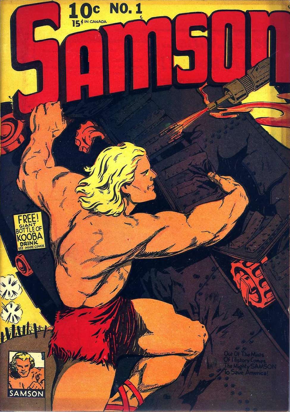 Comic Book Cover For Samson 1