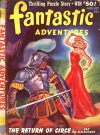 Cover For Fantastic Adventures v3 6 - The Return of Circé - Nat Schachner
