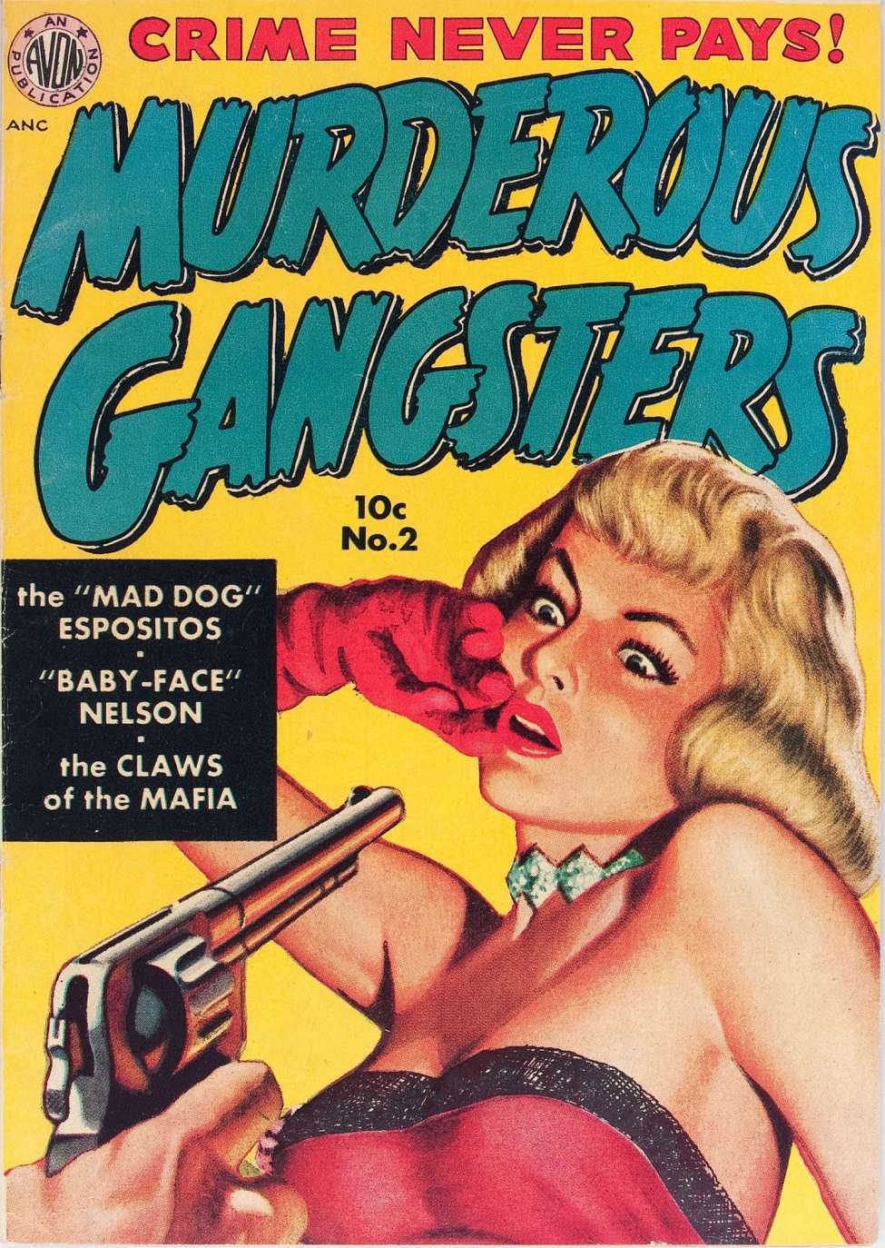 Comic Book Cover For Murderous Gangsters 2