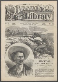 Large Thumbnail For Beadle's Half Dime Library 38 - Ned Wylde, the Boy Scout