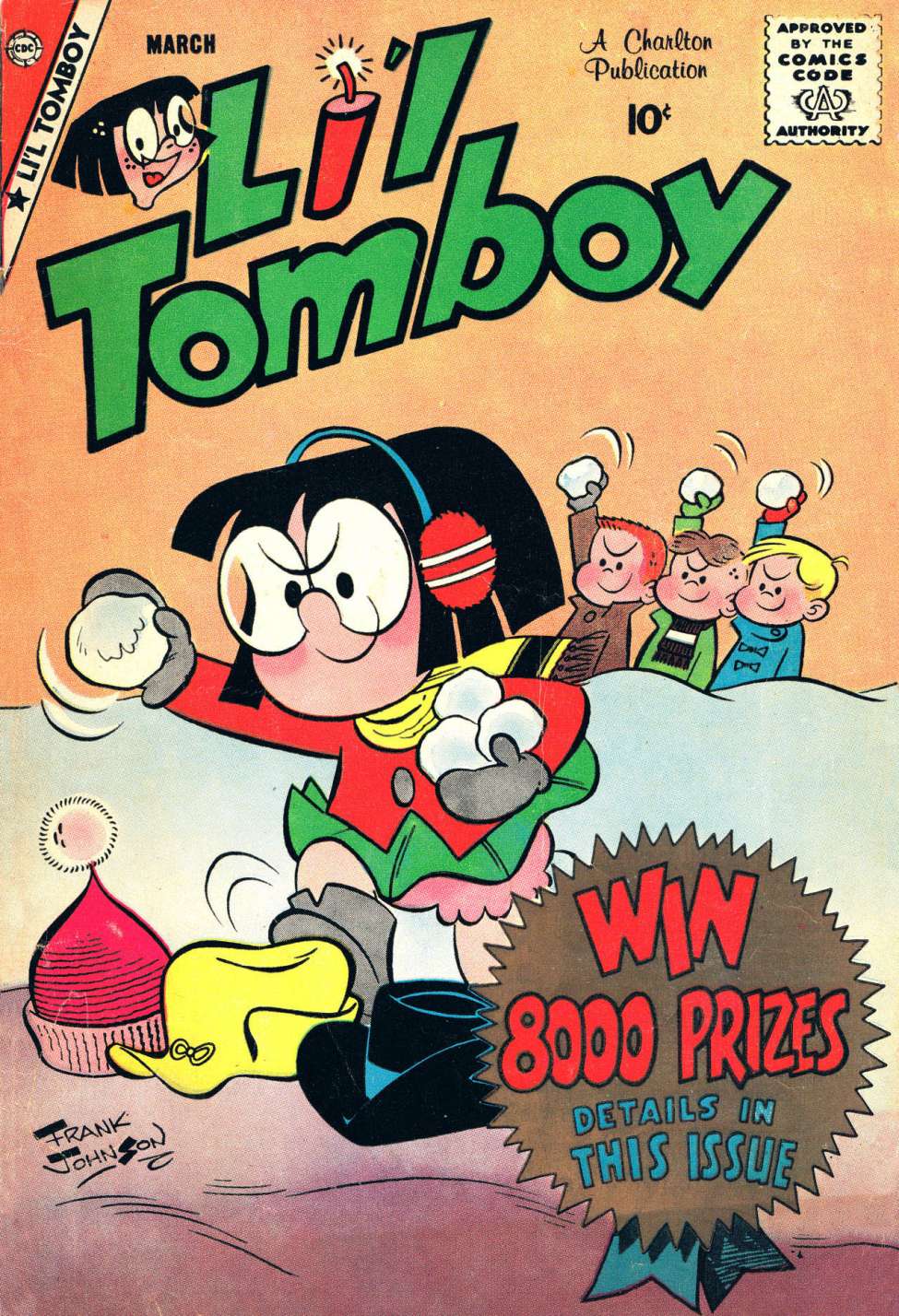 Comic Book Cover For Li'l Tomboy 103
